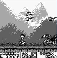 une photo d'Ã©cran de Jurassic Park Part 2 - The Chaos Continues sur Nintendo Game Boy